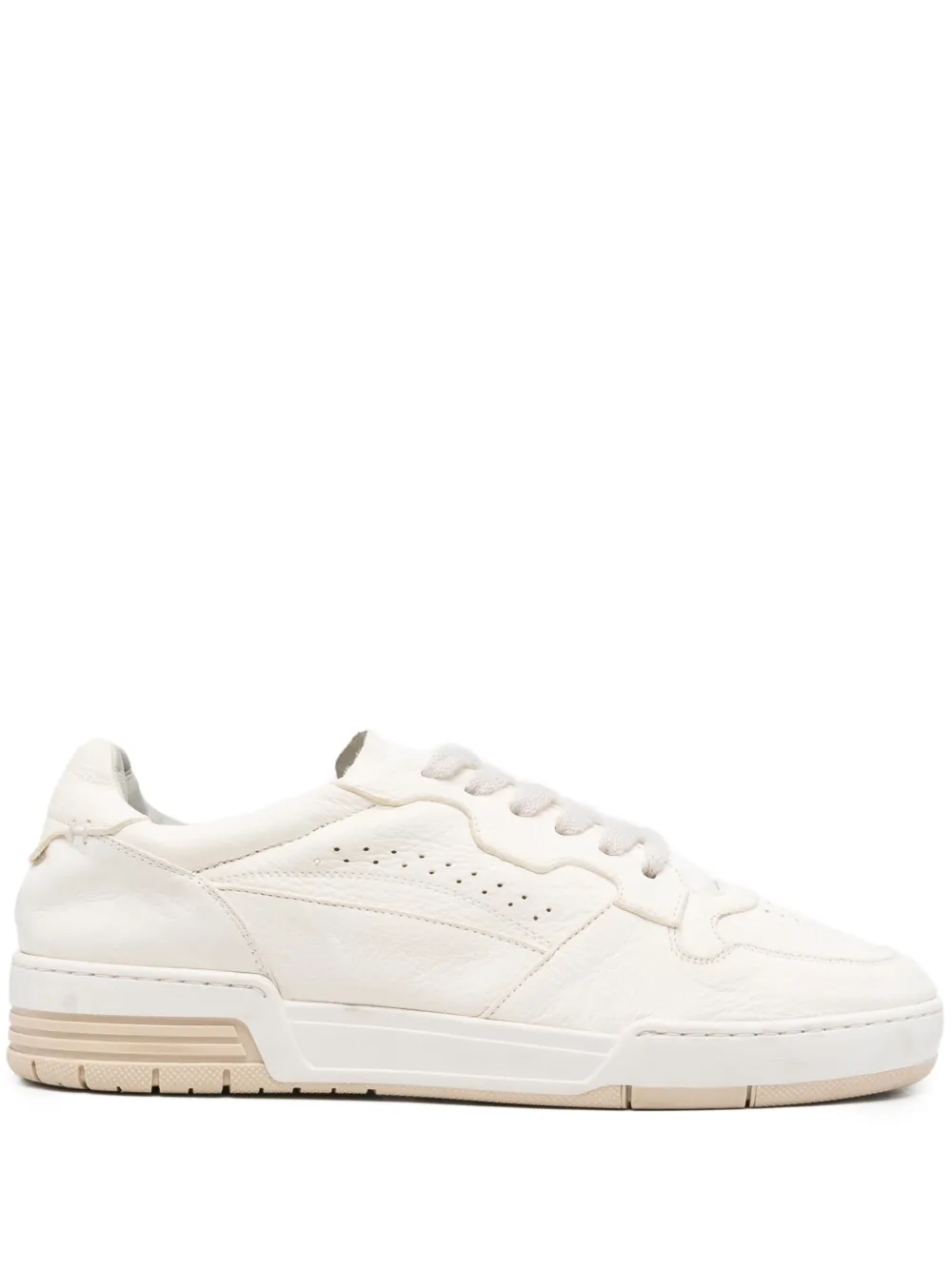 Eleventy perforated leather trainers | White | Image 1