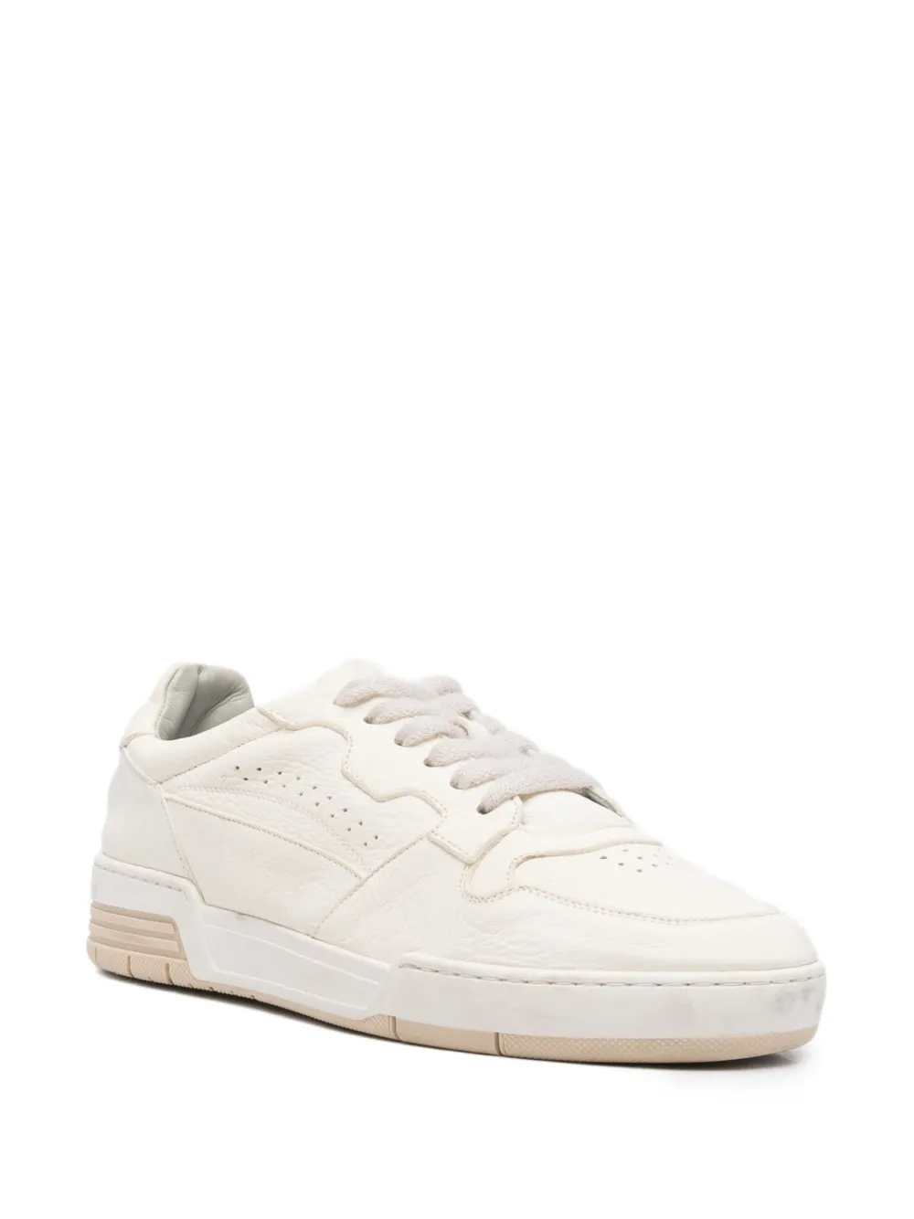 Eleventy perforated leather trainers | Low-Tops | Image 2