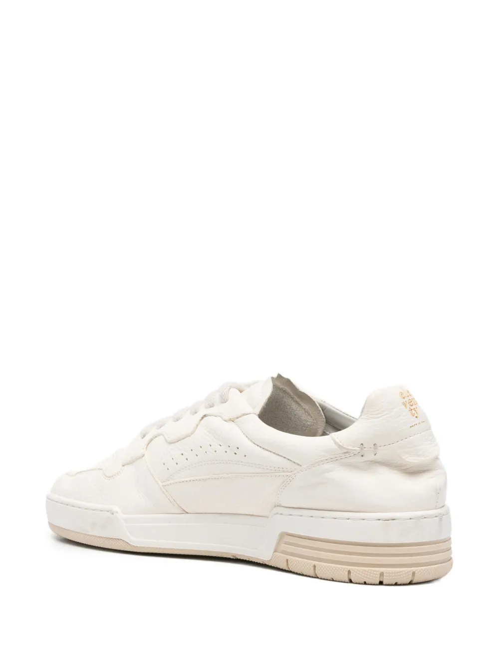 Eleventy Geperforeerde sneakers Wit