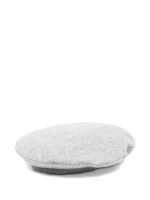 Sacai double-brim Shearling Bucket Hat | Neutrals | FARFETCH