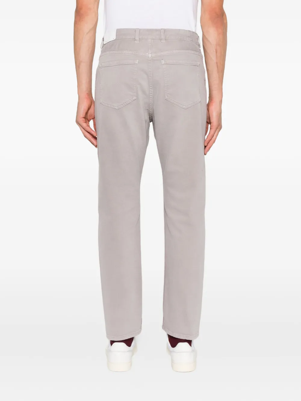Eleventy Jeans met vijf zakken Paars