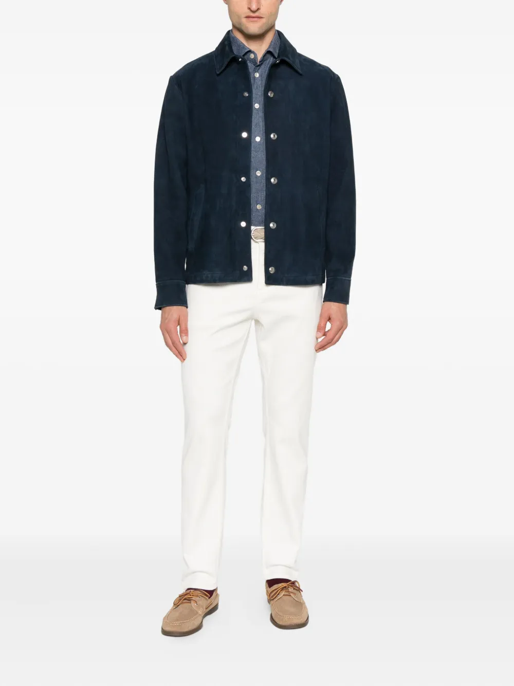 Eleventy camisa de mezclilla con botones | Image 2