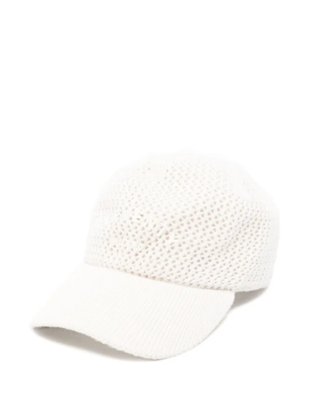 Eleventy knitted baseball cap | Neutrals | Image 1