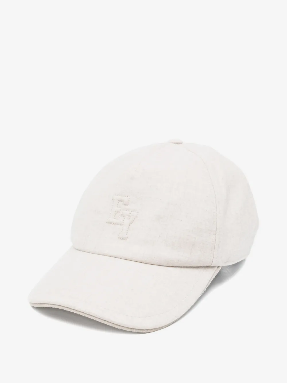 Eleventy logo-embroidered baseball cap | Neutrals | Image 1