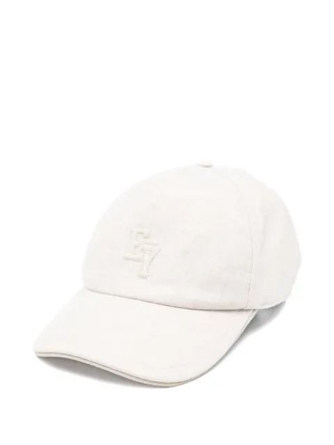 Eleventy logo-embroidered baseball cap