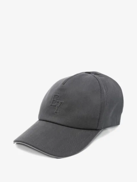 Eleventy logo-embroidered baseball cap