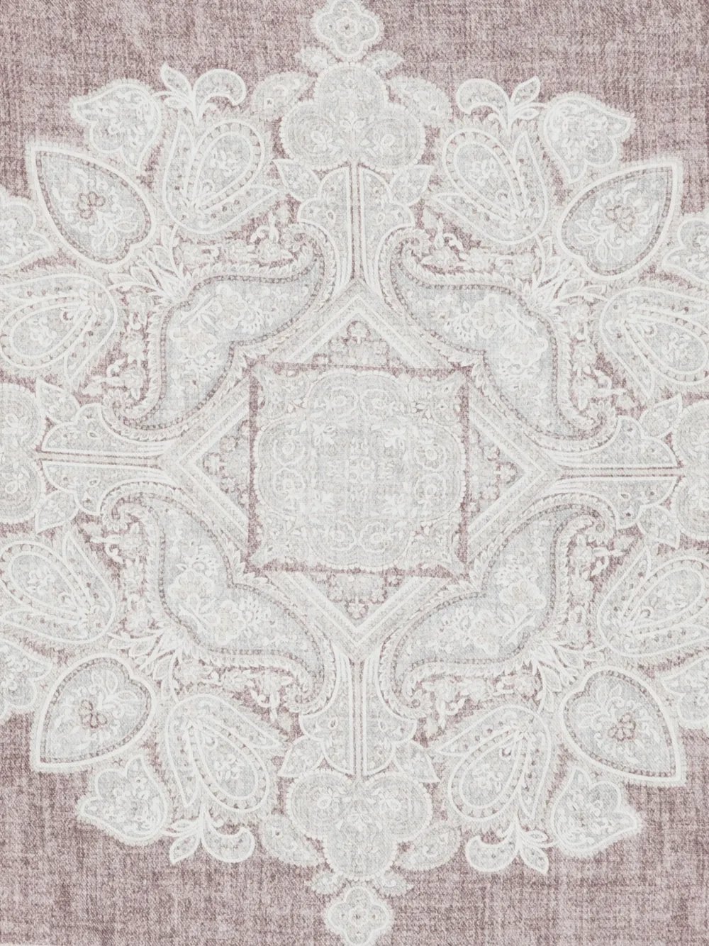 Eleventy carré de poche en soie à motif cachemire | Image 2