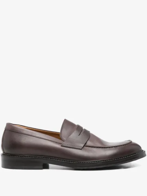 Eleventy penny leather loafers