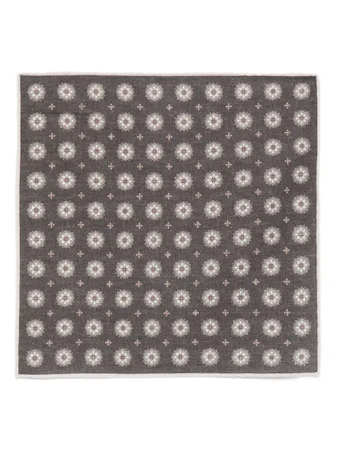 Eleventy pañuelo de bolsillo con estampado floral