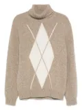 Eleventy turtleneck sweater - Brown