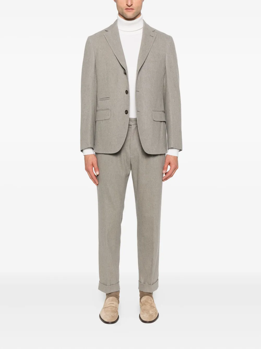 Eleventy single-breasted button pants suit | Costume à simple boutonnage | Image 2