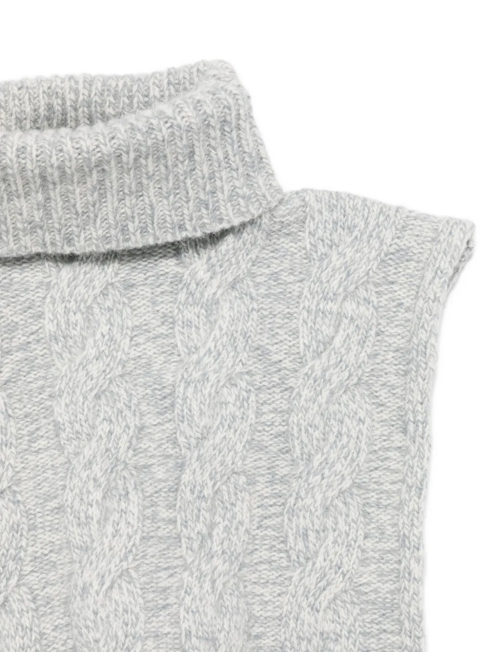 Eleventy cable-knit turtleneck neck warmer | Image 2