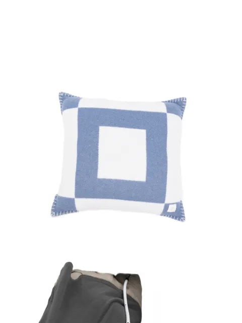 Eleventy checked pillow (50cm x 50cm)