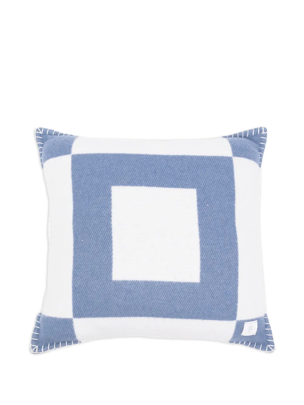 Eleventy Checked Pillow (50cm X 50cm) In Multi