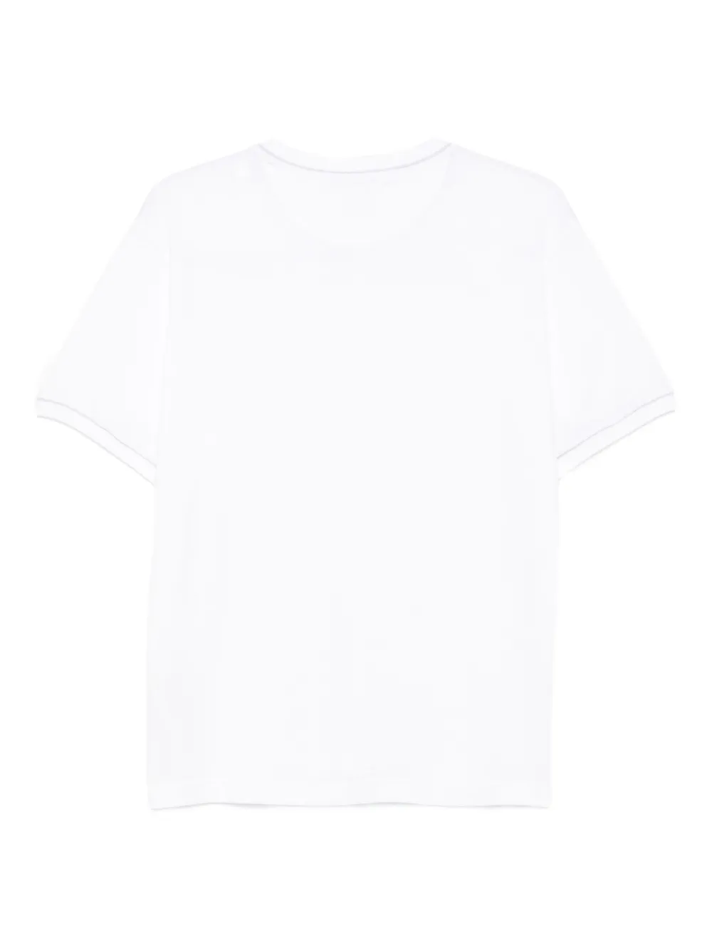 Eleventy Katoenen T-shirt met ronde hals Wit
