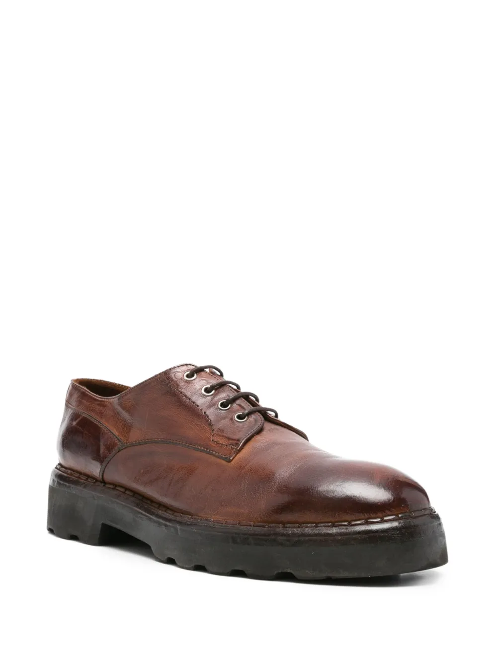 Eleventy lace-up rubber sole derby shoes | Derby Shoes | Image 2