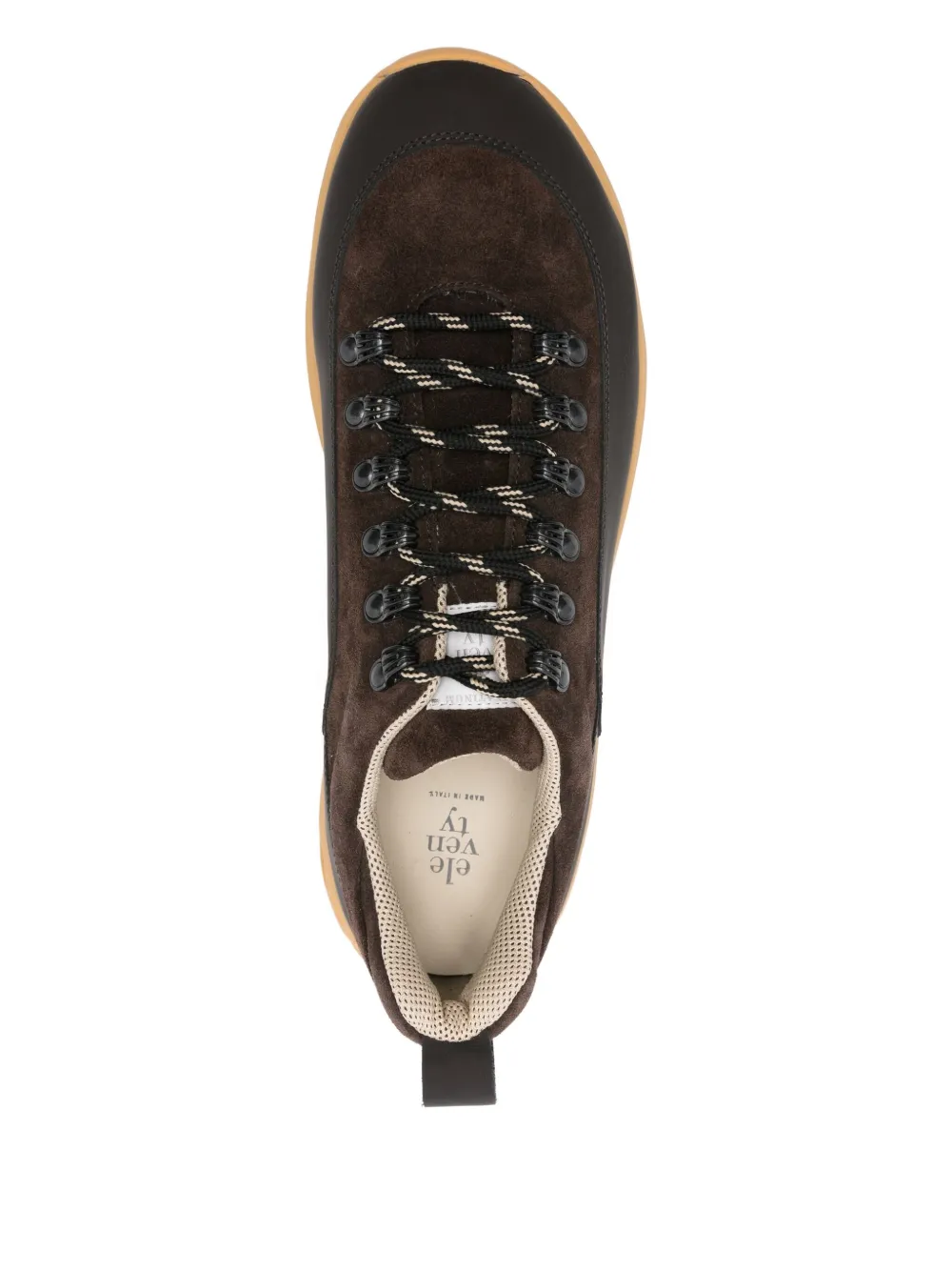 Eleventy Suède sneakers Bruin