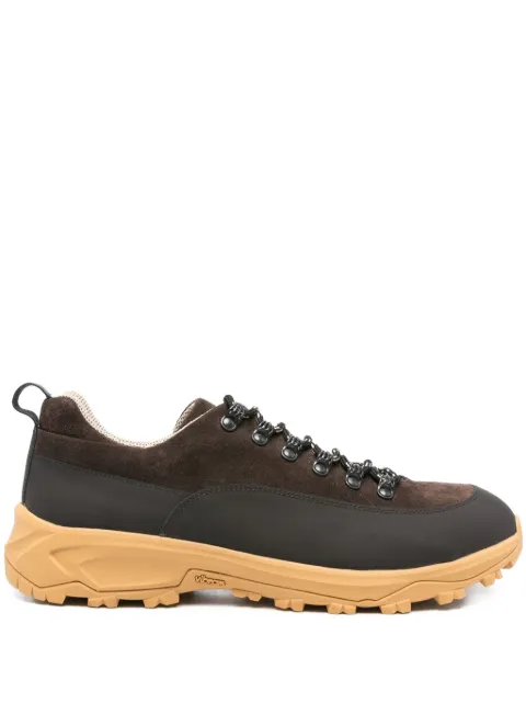 Eleventy suede lace-up trainers