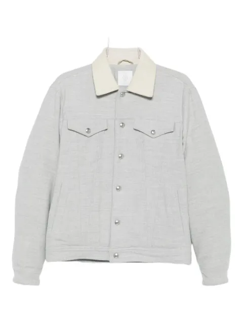 Eleventy collared wool jacket
