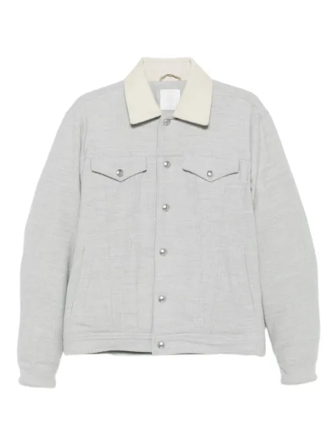 Eleventy collared wool jacket