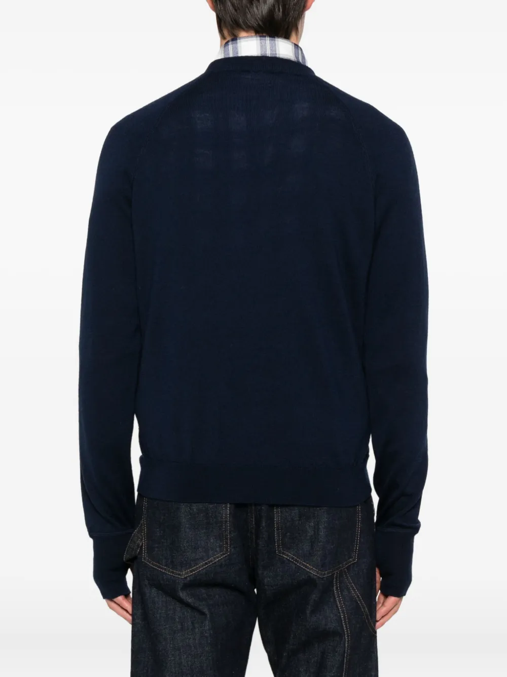 Eleventy Sweater met ronde hals Blauw