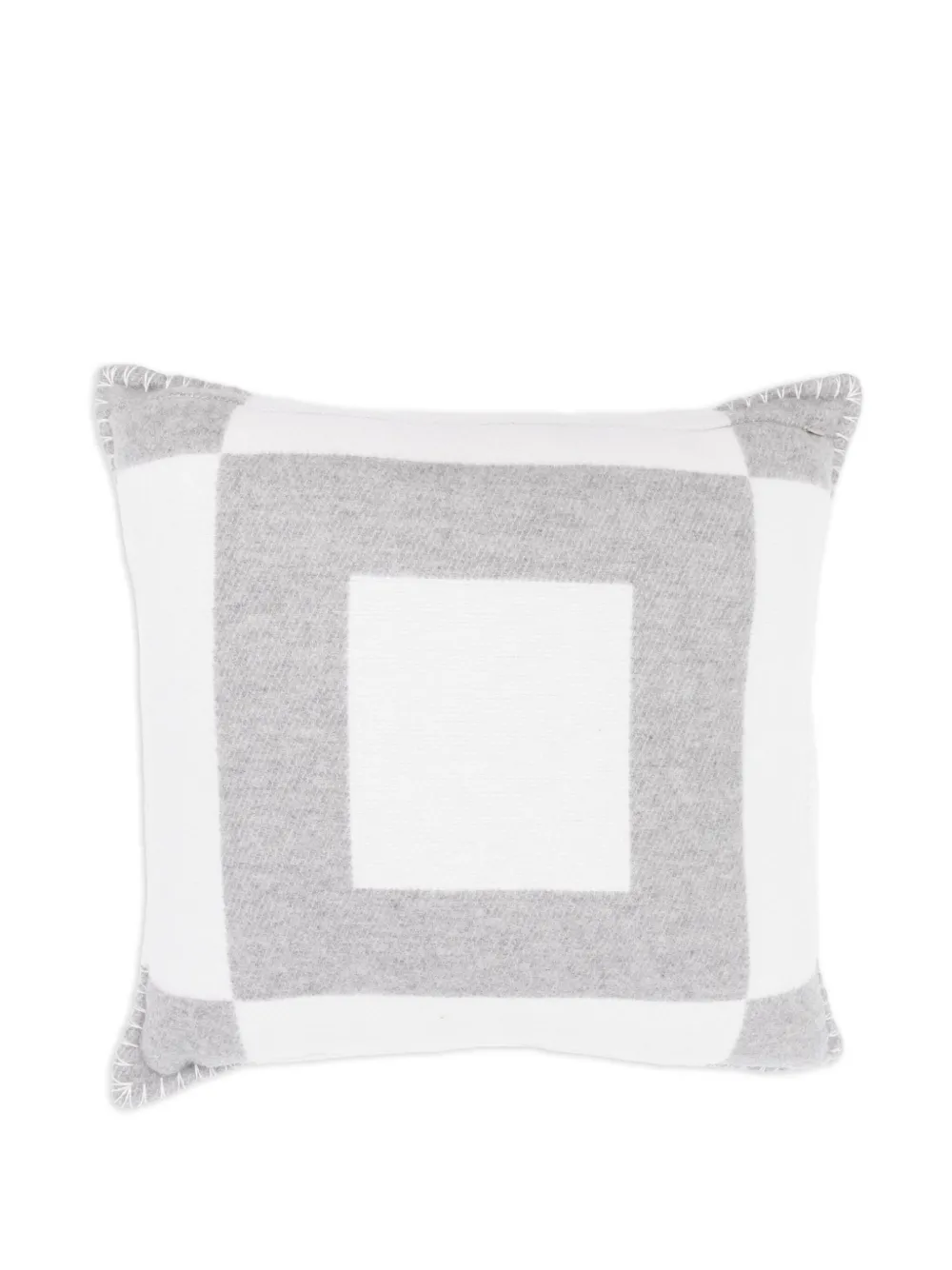 Eleventy Patchwork Pillow (50cm X 50cm) In White