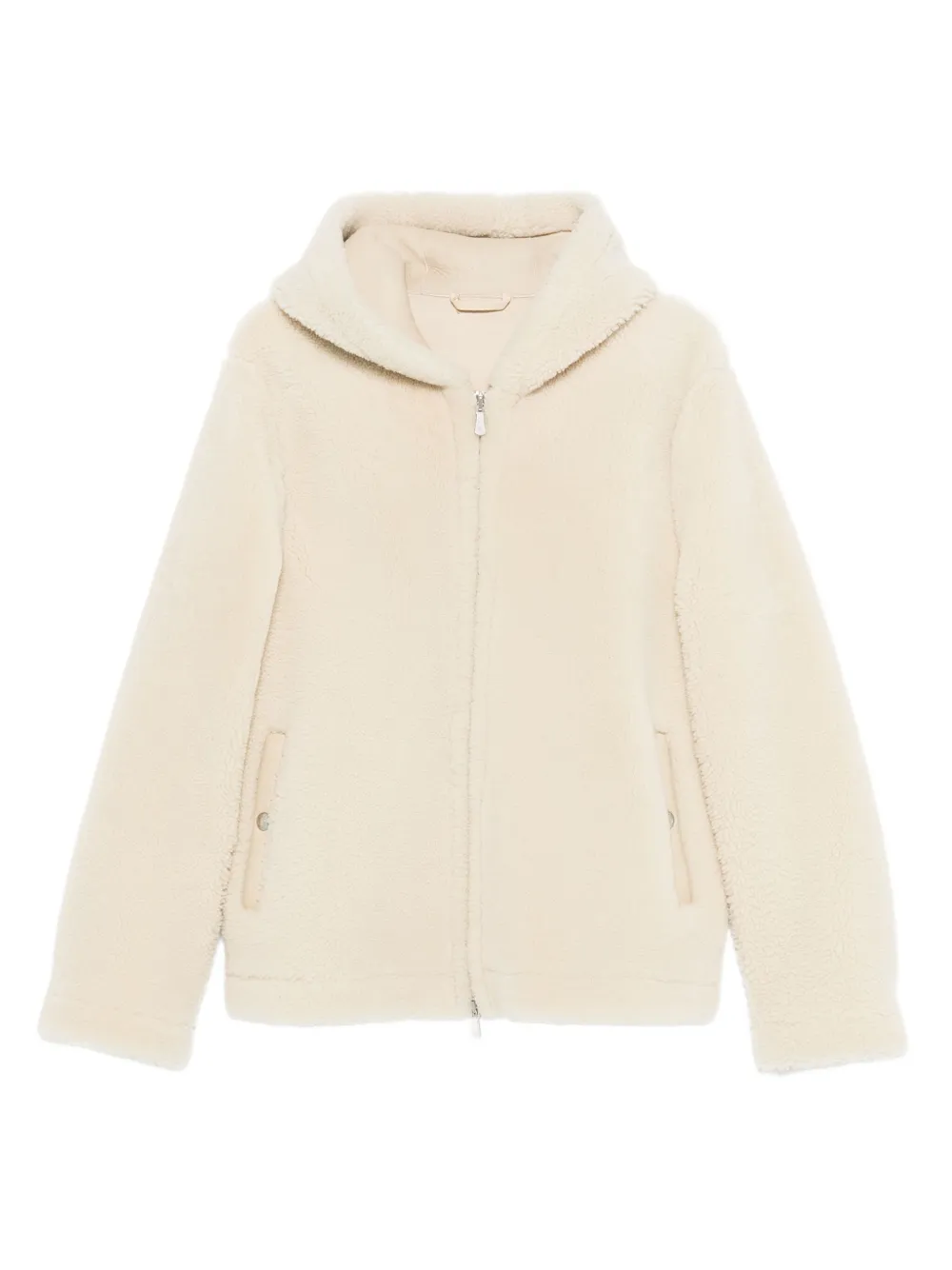 Eleventy chamarra texturizada con capucha | neutro | Image 1