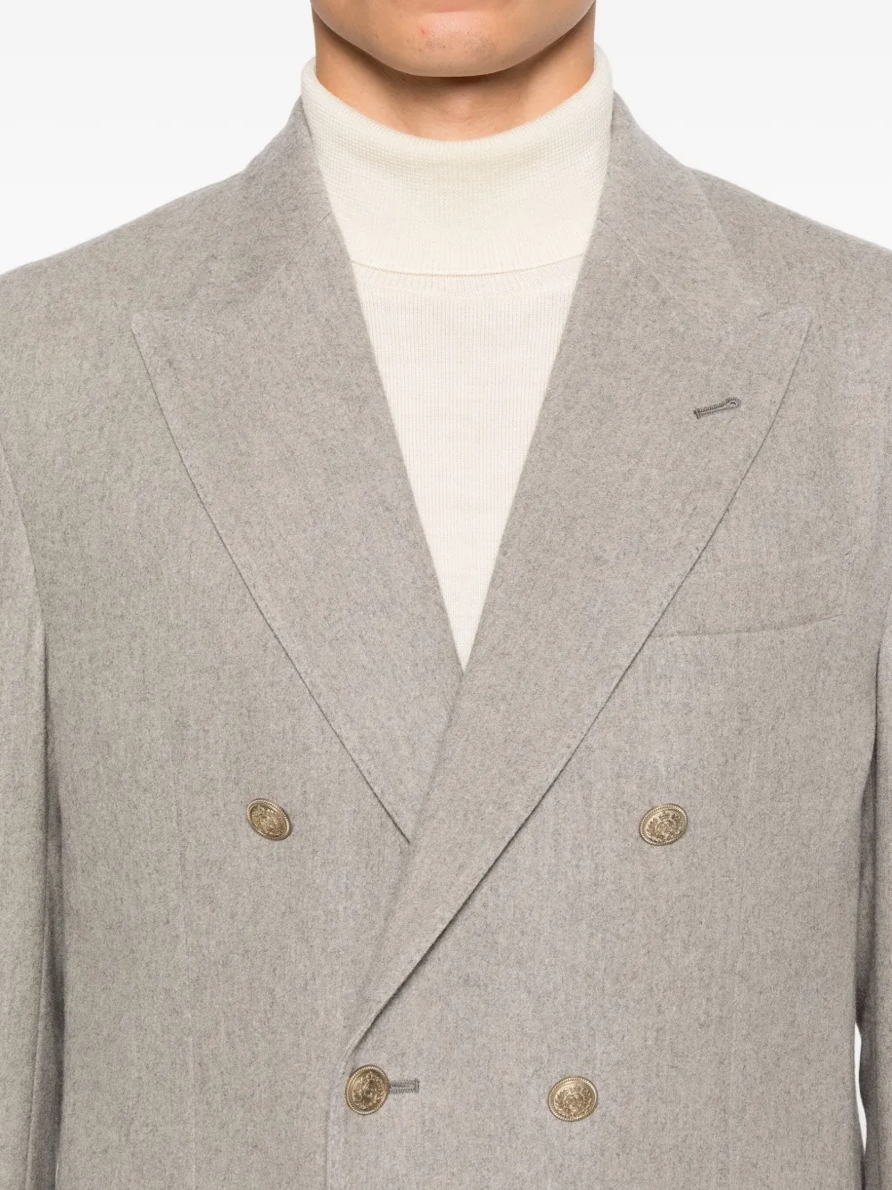 Eleventy Blazer met dubbele rij knopen Grijs