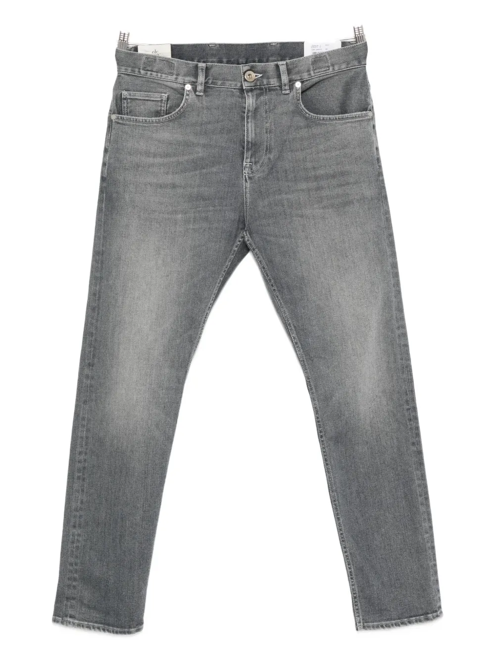 Eleventy Jeans con design a cinque tasche - Grigio