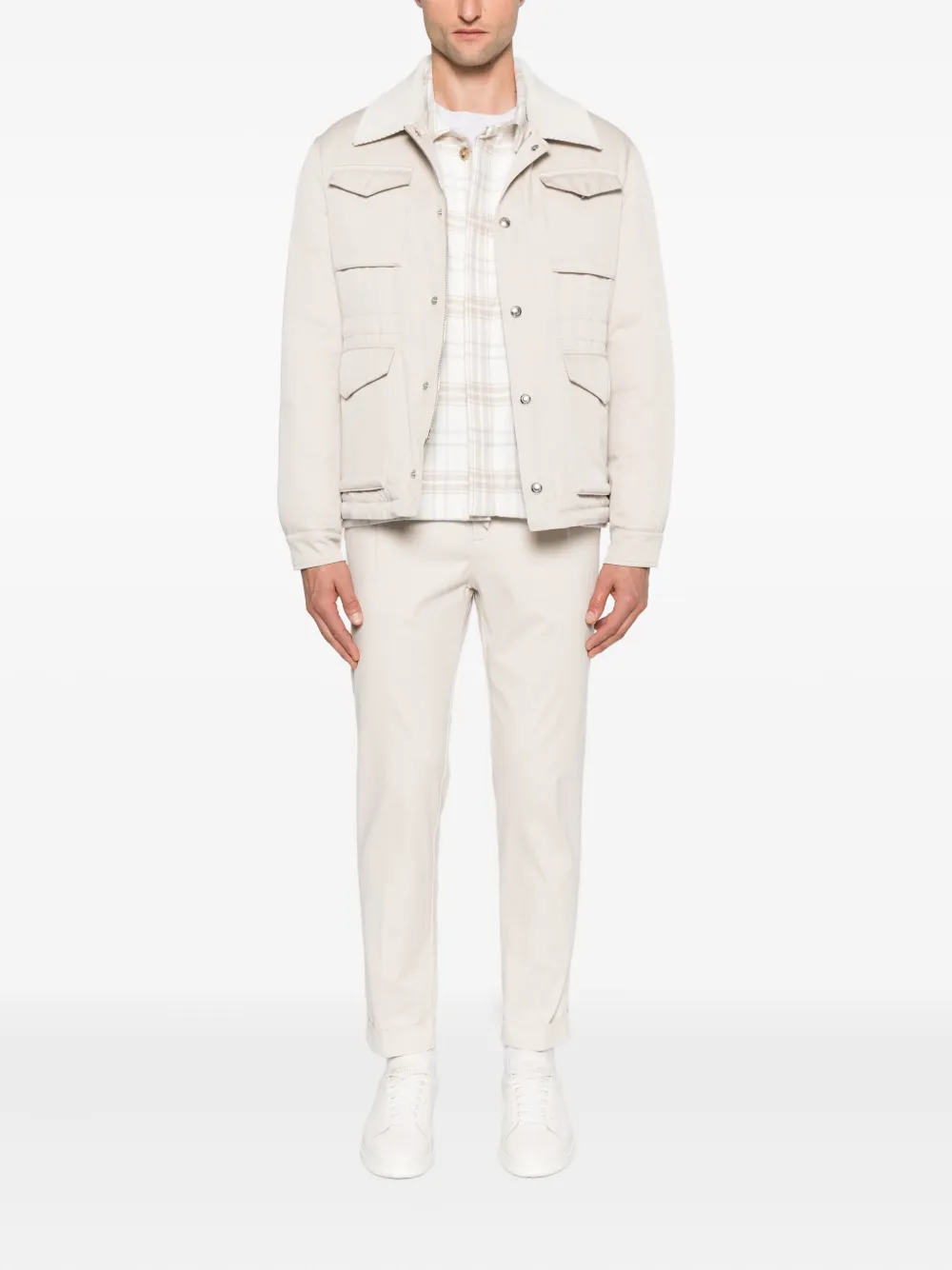 Eleventy chamarra con cuello de pana | Sobrecamisas | Image 2