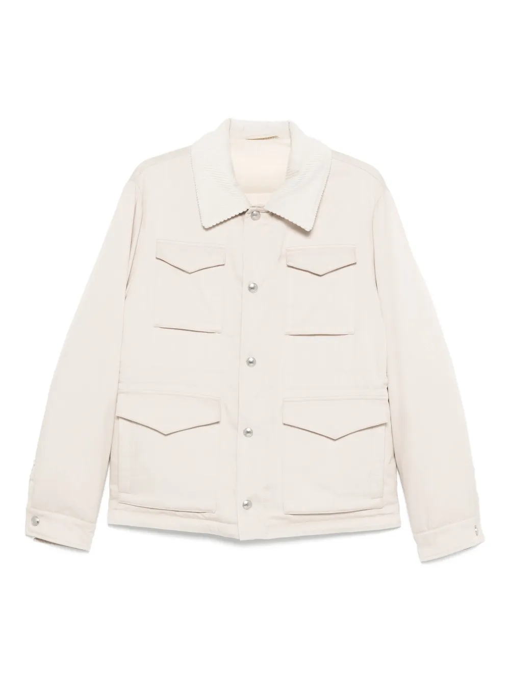 Eleventy chamarra con cuello de pana | neutro | Image 1