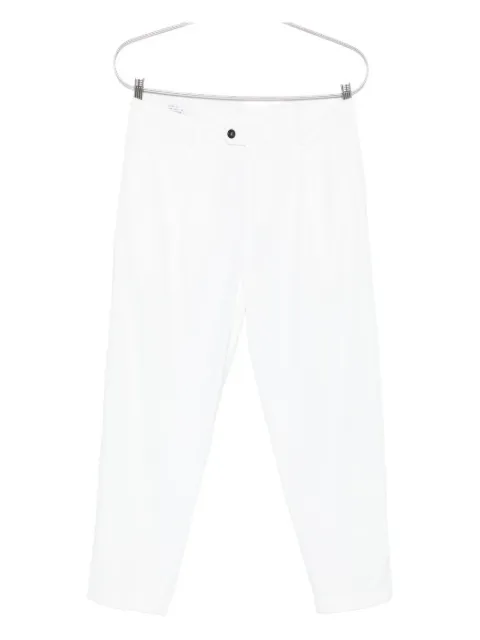 Eleventy pleat-detail trousers