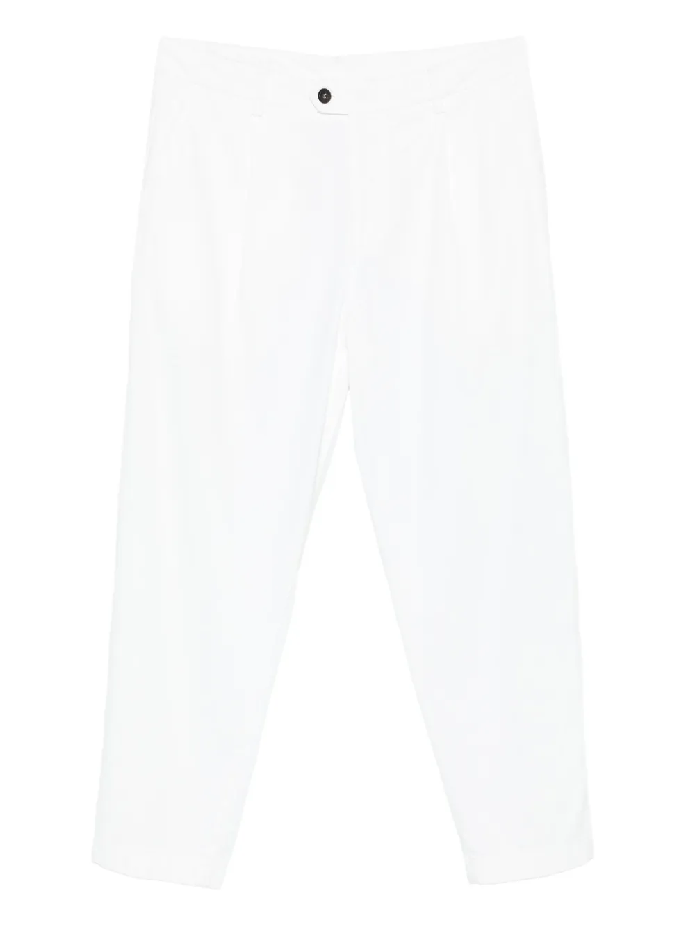 Eleventy pleat-detail trousers | White | Image 1