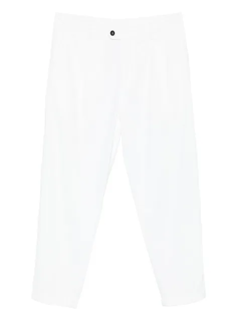 Eleventy pleat-detail trousers