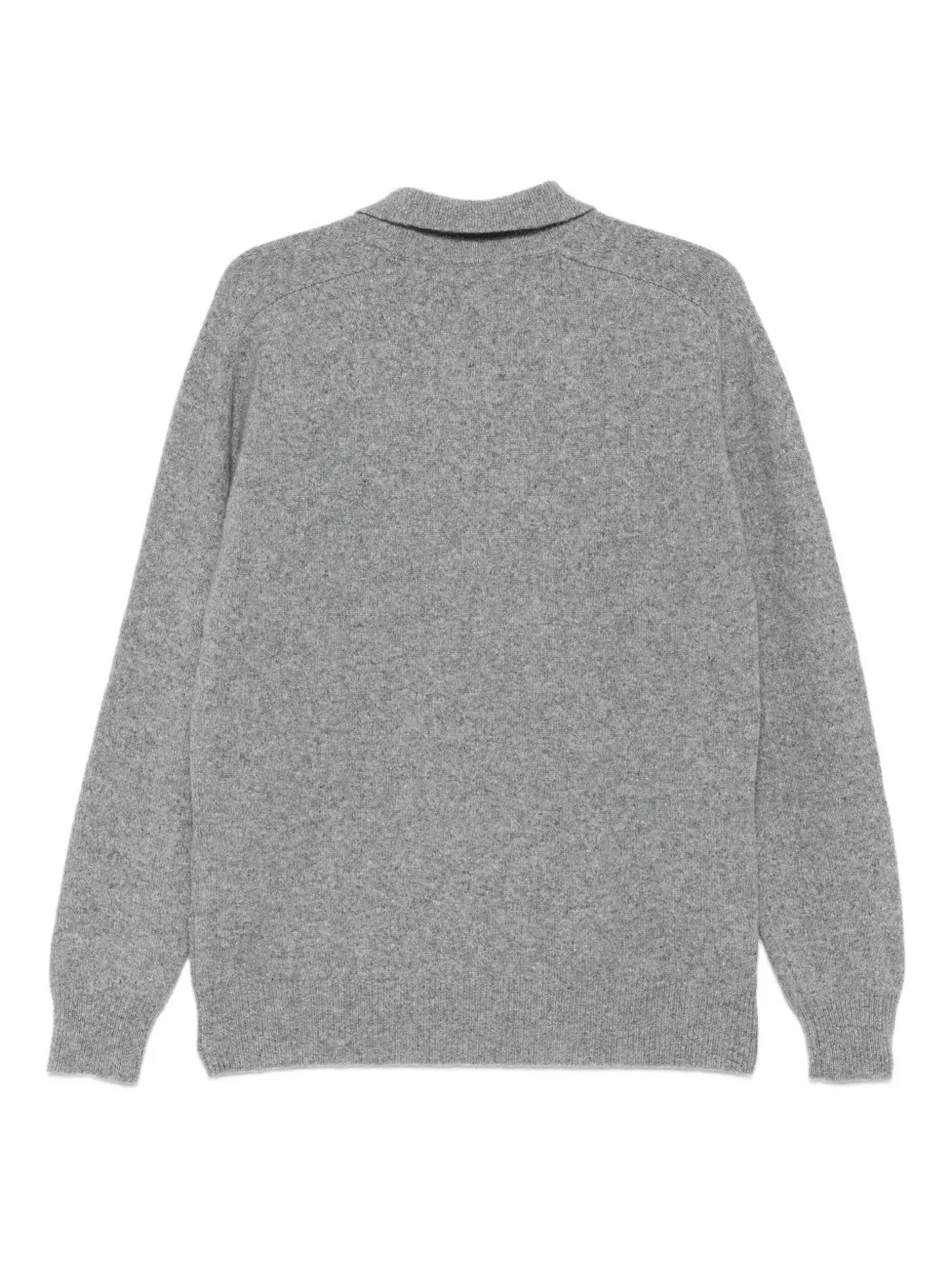 Eleventy Poloshirt met gemêleerd effect Grijs