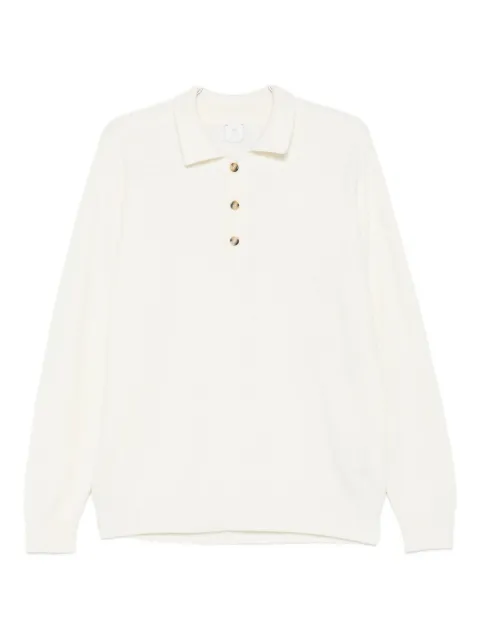 Eleventy long-sleeves polo shirt