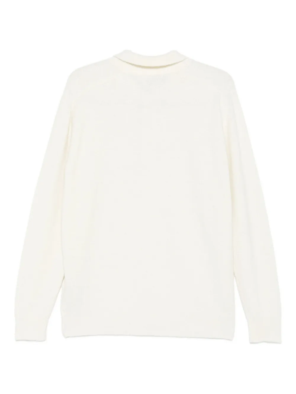 Eleventy Poloshirt met lange mouwen Wit