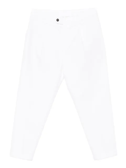Eleventy pleat-detail trousers