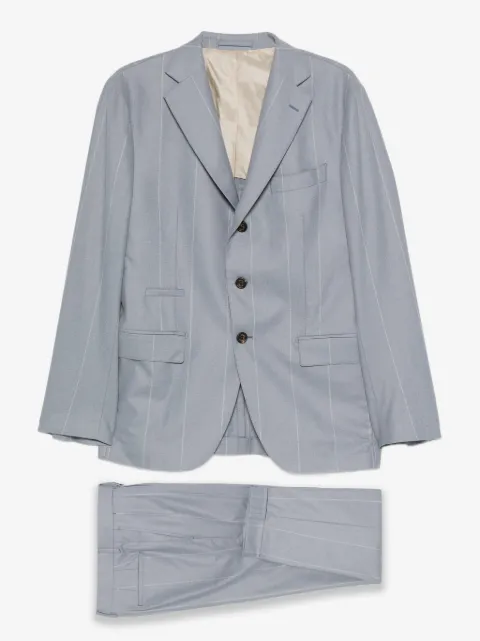 Eleventy pinstripe single-breasted suit