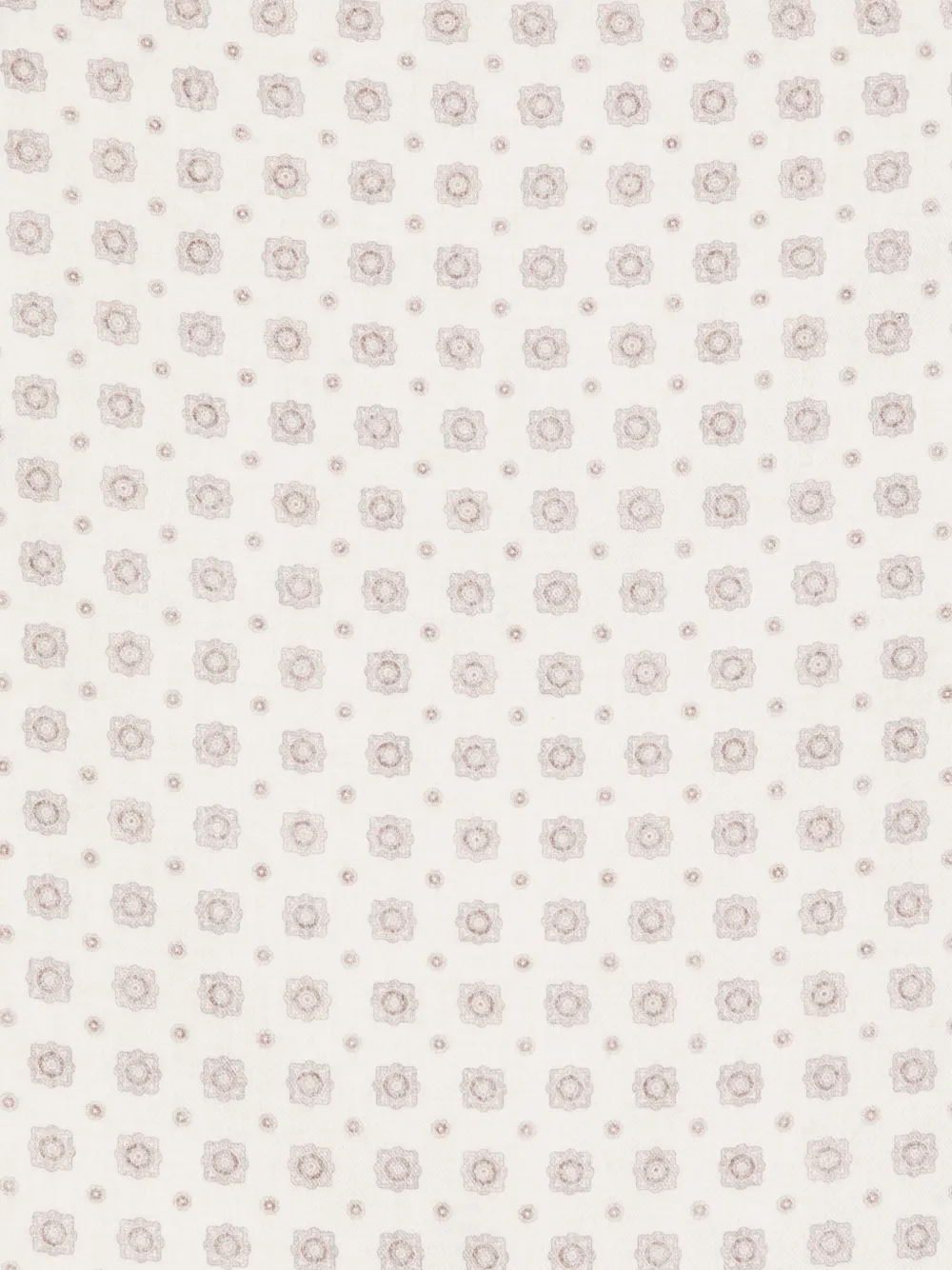 Eleventy Pochet met bloemenprint Beige
