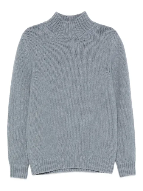 Eleventy mock-neck wool sweater
