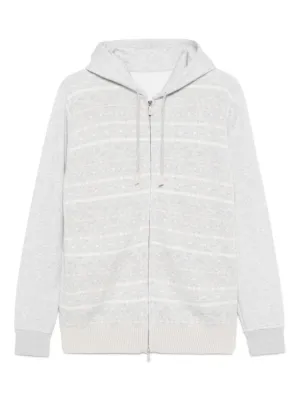 Brunello Cucinelli ジップアップ パーカー | グレー | FARFETCH JP