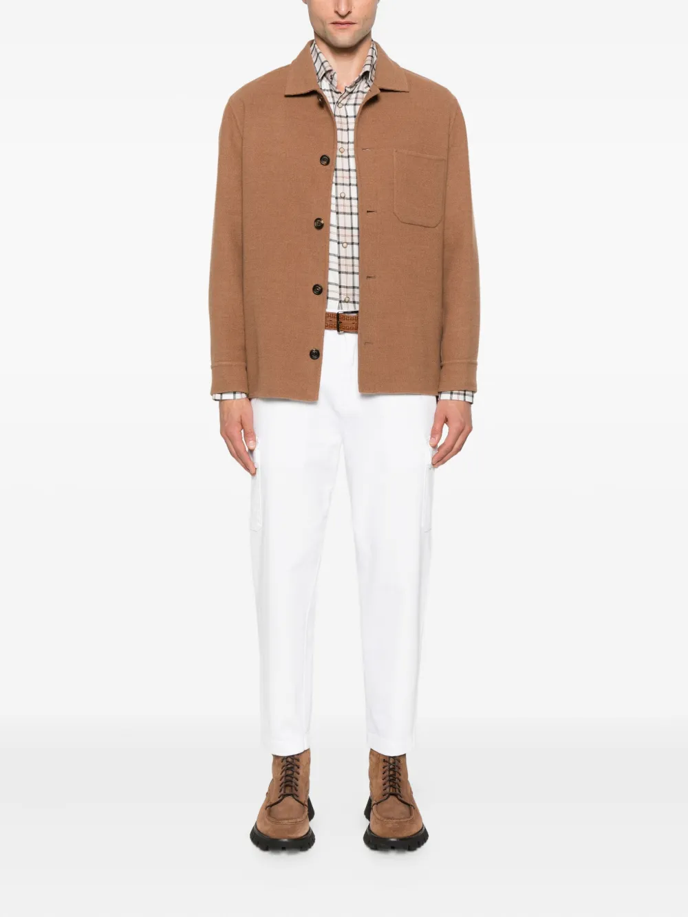 Eleventy cargo pocket trousers | Regular-Fit & Straight Leg Pants | Image 2