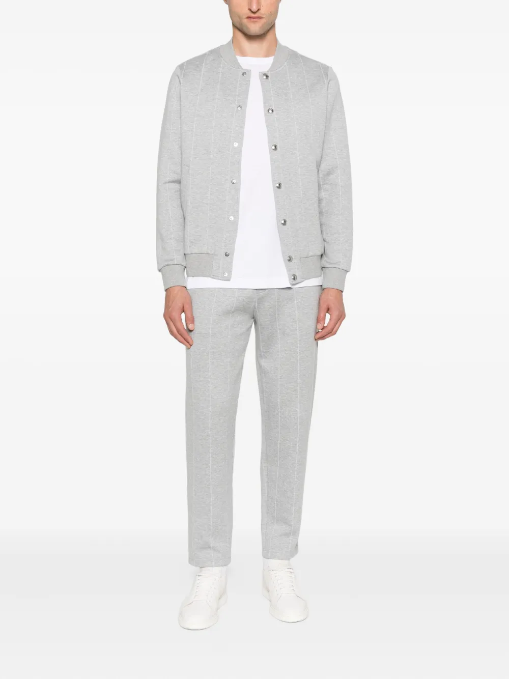 Eleventy pinstripe drawstring trousers | Tapered Pants | Image 2