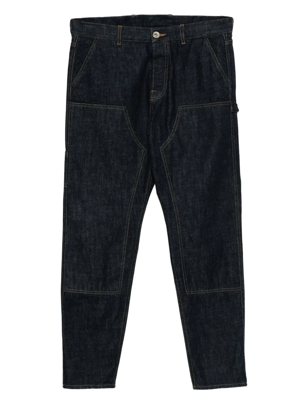 Eleventy Denim broek met dubbele zak Blauw