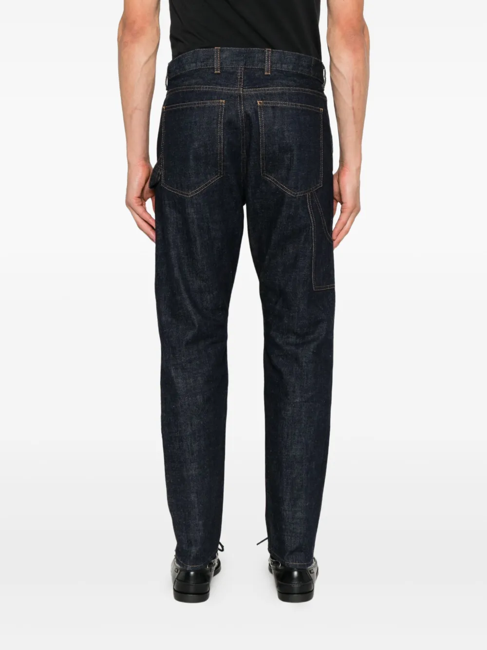  Eleventy Double-pocket Denim Pants - Blue 