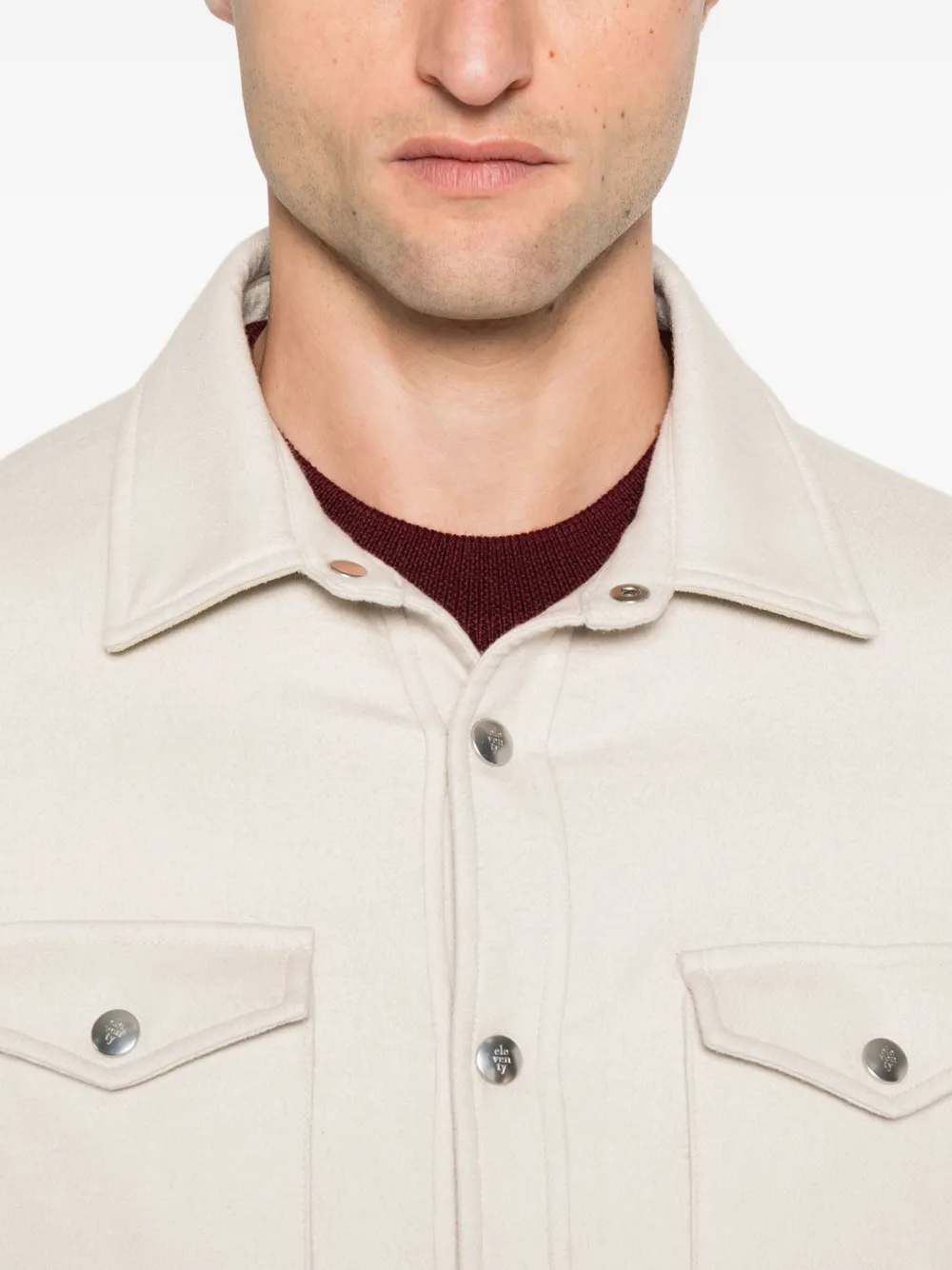 Eleventy Jack met klepzak Beige