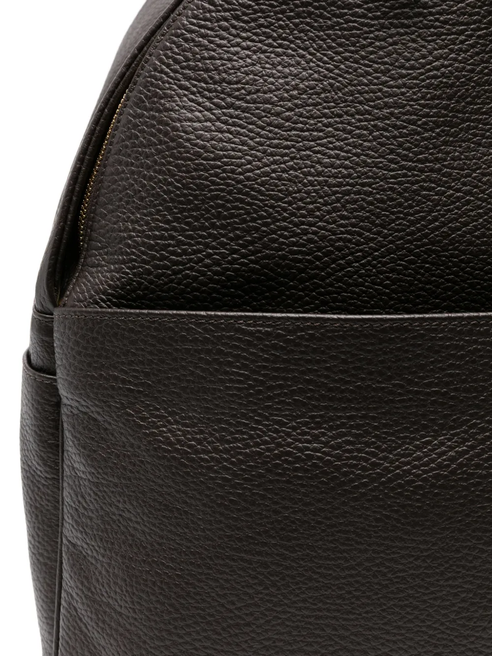 Leather Top-Handle Backpack