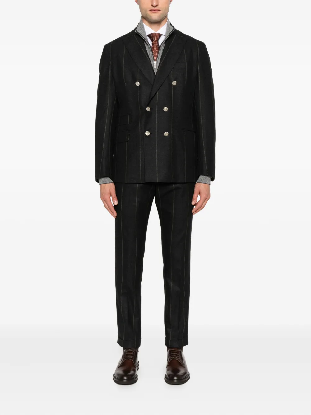 Eleventy pinstripe double-breasted suit | Double  Breasted Suits | Image 2