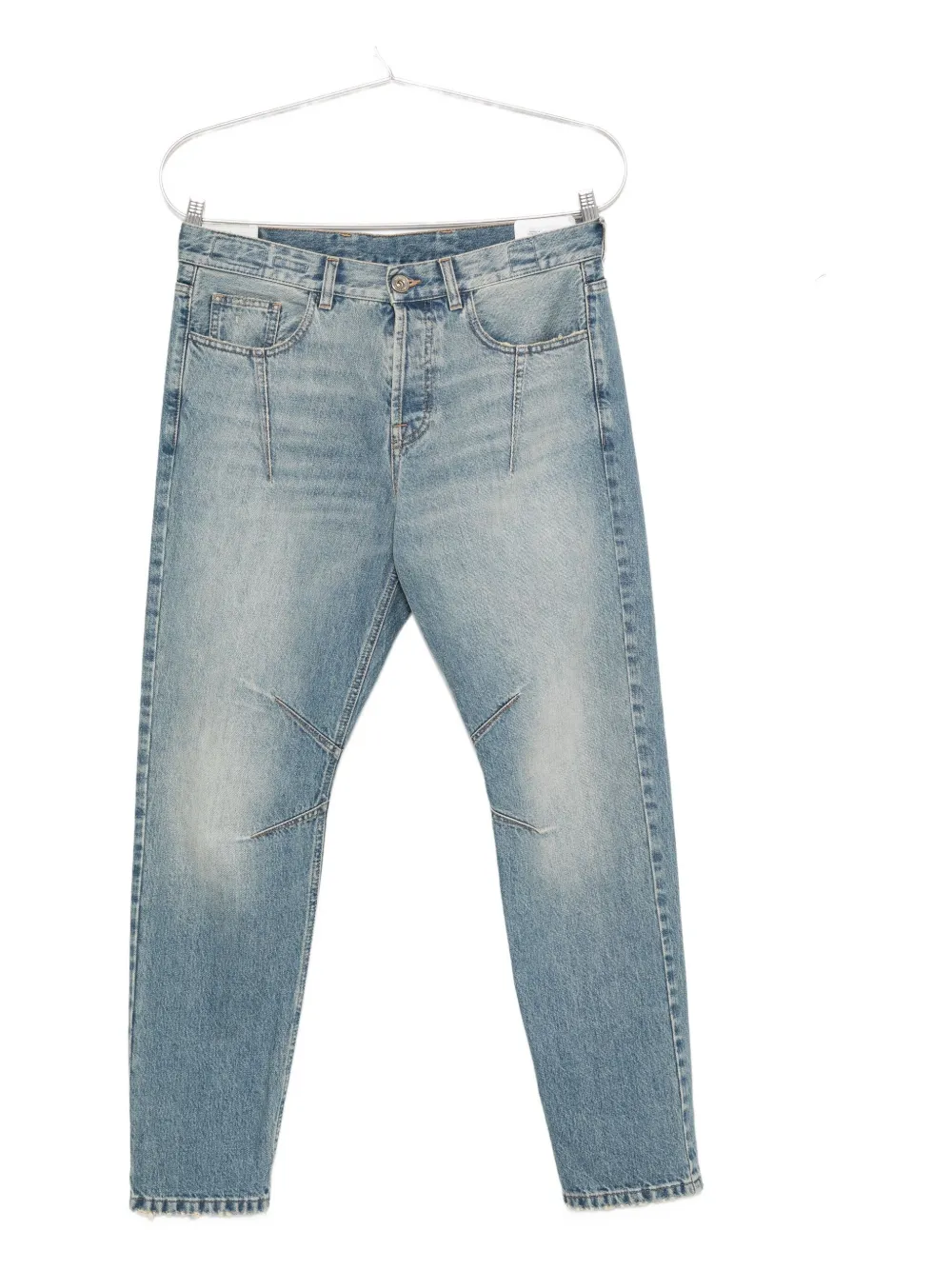 Eleventy Jeans con dettaglio cuciture - Blu